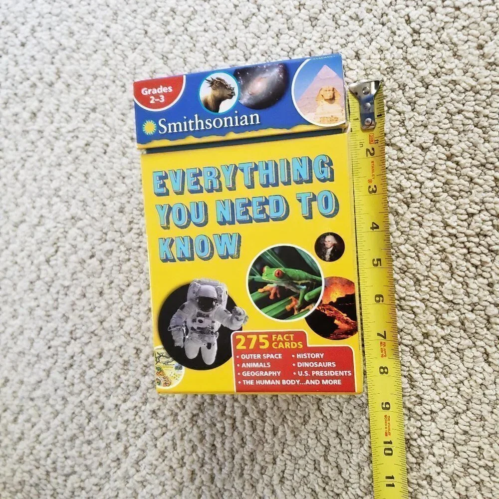 Smithsonian Everything You Need to Know: Grades 2-3 flash cards